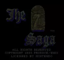 Image n° 3 - screenshots  : 7th Saga, The